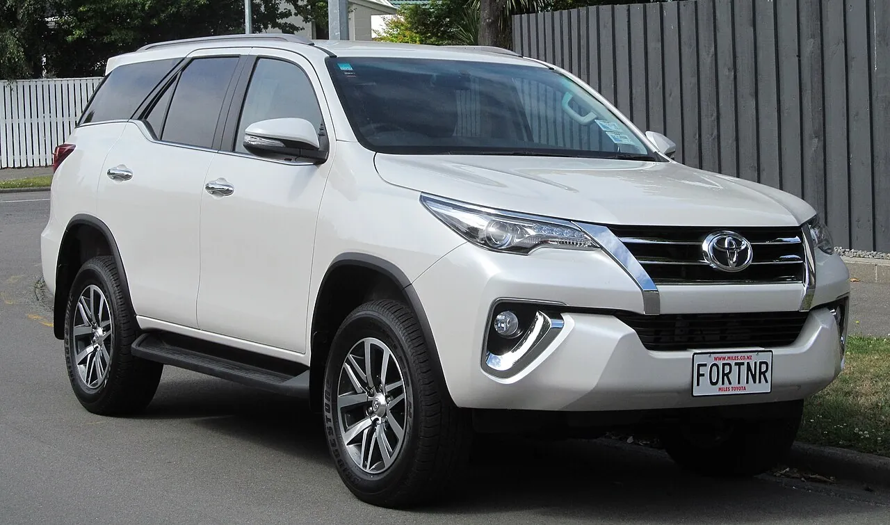 Toyota Fortuner on rent in Varanasi