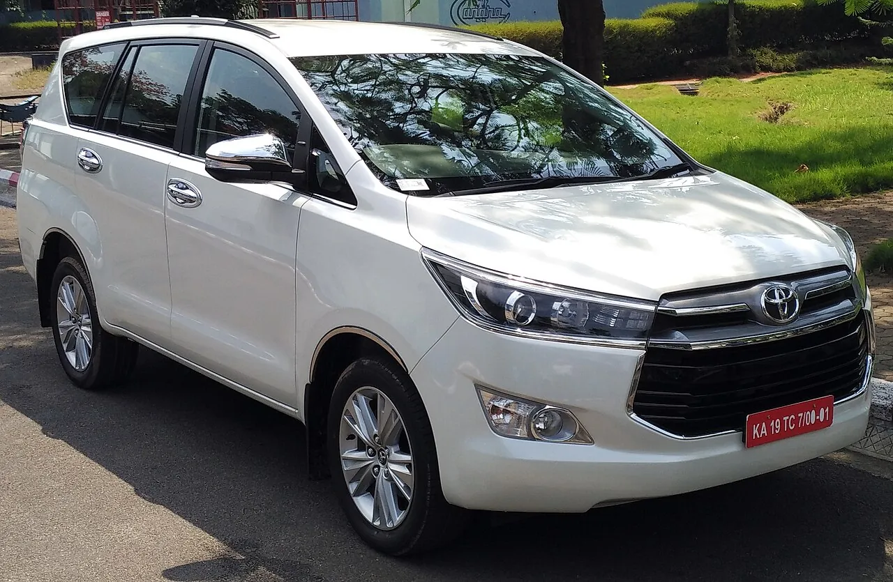 Innova Crysta on rent in Varanasi